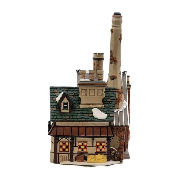 Department 56 Glendun Cocoa Works 58478 Dickens Village Illuminated Original Box - Picture 6 of 16